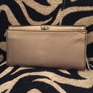 BRONZE METALLIC Tri Fold Wallet